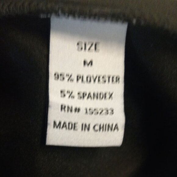 Black Jacket Men's Boys Size Medium Full Zip Up C Track Jacket Gorilla Ape Logo - Picture 10 of 11